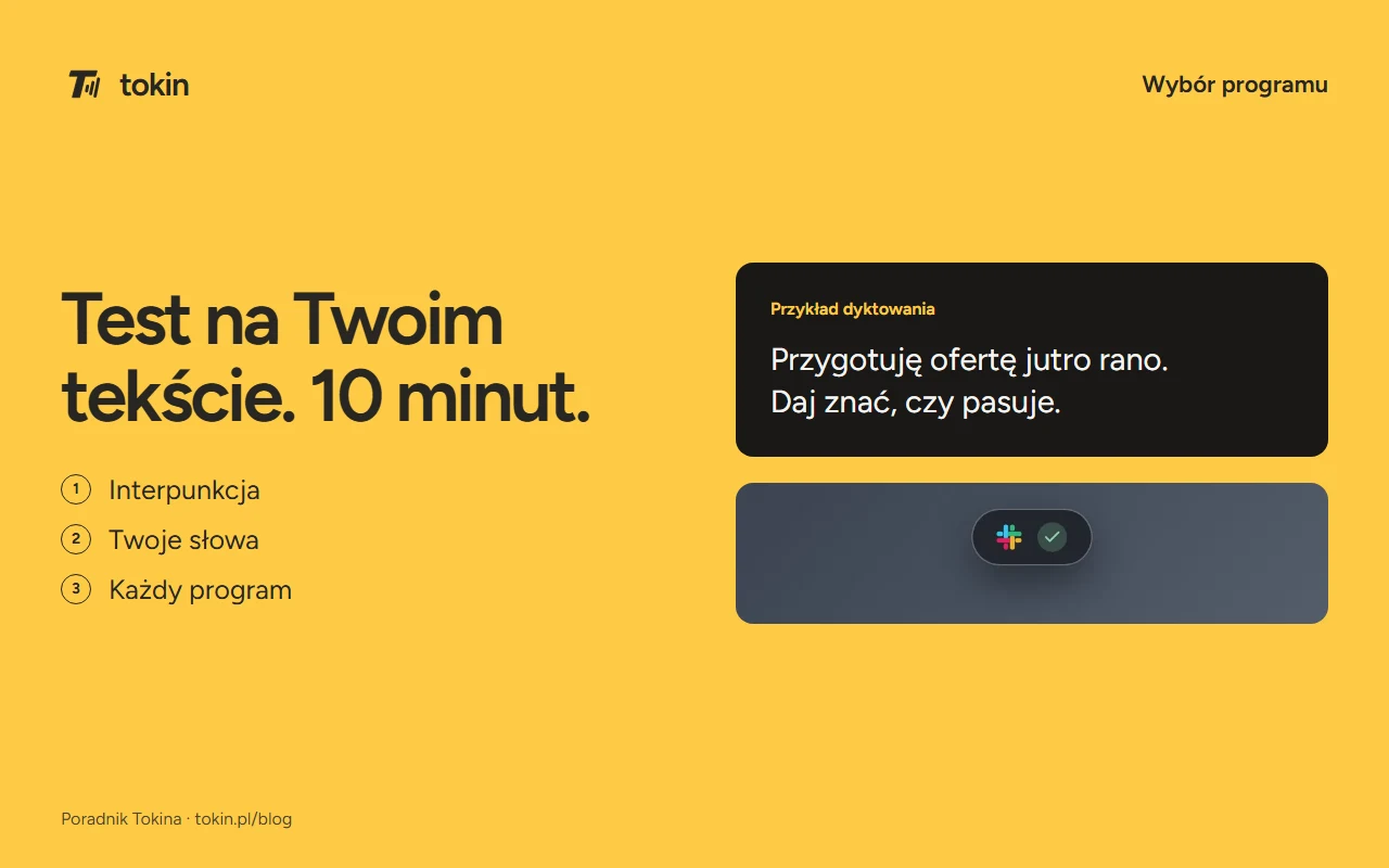 Ilustracja: Program do dyktowania po polsku: jak go wybrać